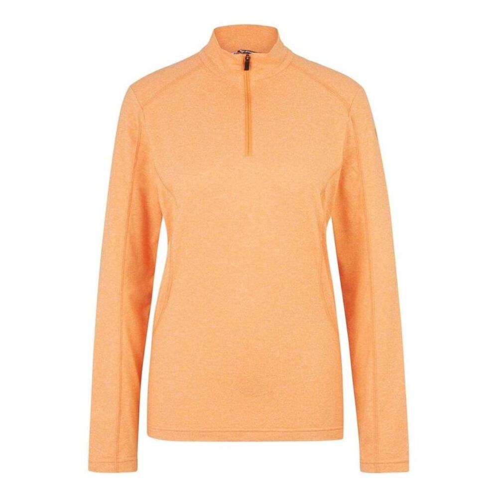 Ziener Womens/Ladies Jenita Half Zip  Sweatshirt / Orange